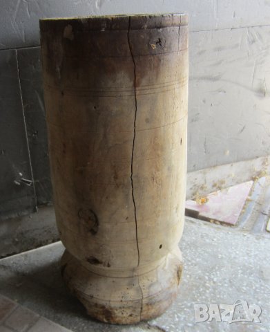 стара голяма дървена чутура чутора   - 5, снимка 3 - Антикварни и старинни предмети - 24976550