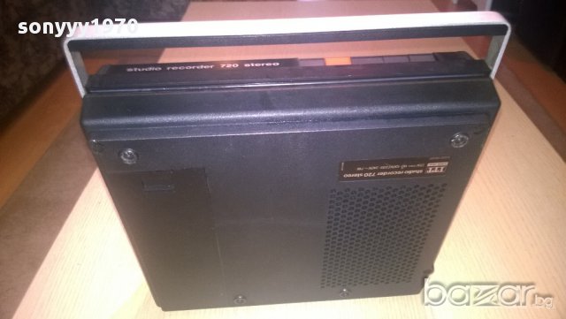 itt 720-schaub lorenz-studio stereo cassete recorder-нов внос от швеицария, снимка 12 - Ресийвъри, усилватели, смесителни пултове - 10324561