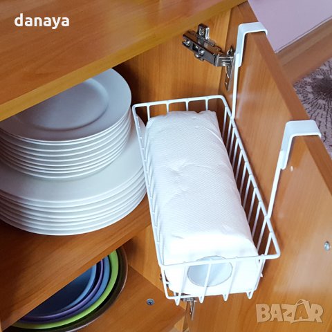 867 Закачаща се метална етажерка кошница за врата на кухненски шкаф, снимка 7 - Други - 25034029