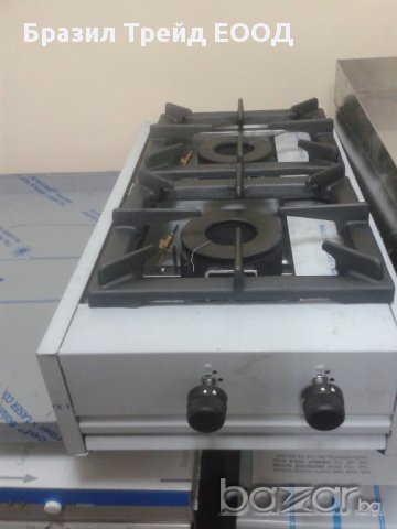 Професионален газов котлон с 2 горелки Vimitex 202м, снимка 2 - Обзавеждане на кухня - 8386596
