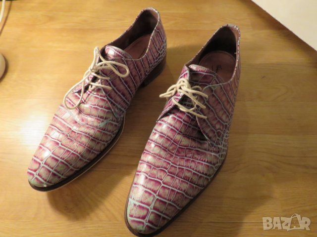 Мъжки обувки уникален модел на floris van bommel - Красота от цветове, снимка 1 - Ежедневни обувки - 24339319