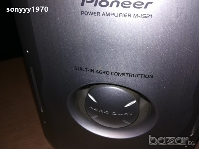 *pioneer m-is21-power amplifier-внос англия, снимка 16 - Ресийвъри, усилватели, смесителни пултове - 20410018