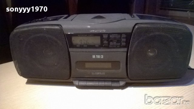 grundig rr700cd-radio cassete recorder-внос швеицария, снимка 11 - Ресийвъри, усилватели, смесителни пултове - 12796027