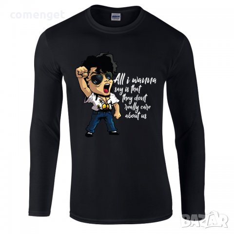 НОВО! Мъжки блузи MICHAEL JACKSON / МАЙКЪЛ ДЖЕКСЪН принт! Поръчай модел по твой дизайн!, снимка 3 - Блузи - 22806915