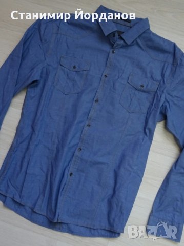 мъжка риза NO EXCESS размер XL, снимка 1 - Ризи - 23984501