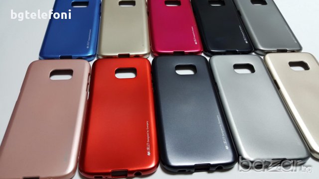 Samsung Galaxy S7,Galaxy S7 Edge луксозен силиконов гръб i-jelly metal, снимка 3 - Калъфи, кейсове - 16313690