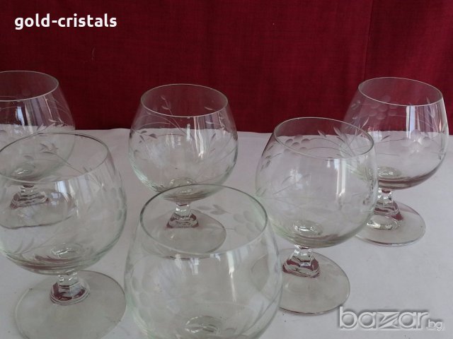 Ретро кристални  чаши 