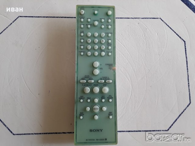 Sony av sistem - RM-SS800 - дистанционно управление, снимка 1 - Други - 19233162