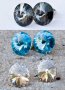 Обеци Сваровски "Rivoli''  Crystals from SWAROVSKI ®, снимка 2