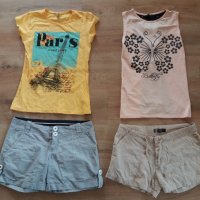 летни комплекти-къси панталони,потници, снимка 5 - Къси панталони и бермуди - 25288018