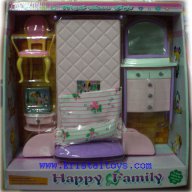 Детски комплект спалня за кукли, снимка 1 - Кукли - 16574947