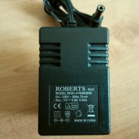ROBERTS - чисто нов адаптер , 7V , 0.8A , внос от Англия, снимка 1 - Други - 18837294