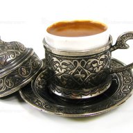 Комплект 6 бр. медни чаши за турско кафе, снимка 5 - Други стоки за дома - 7876508