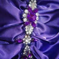Лилава бална абитуриентска рокля, снимка 12 - Рокли - 11044646