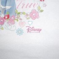 Прекрасна блуза с къс ръкав в бяло Disney, размер 6-9 (месеца), снимка 7 - Бебешки блузки - 10714322