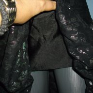 Зашеметяваща дизайнерска пола "Units" в сребрист флорален принт, снимка 5 - Поли - 14585414