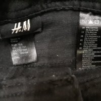 Черна къса дънкова пола марка H&M , снимка 3 - Детски рокли и поли - 23704396