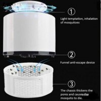 USB Лампа за комари капан за комари , снимка 7 - Настолни лампи - 25784257