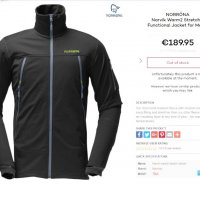 Norrona Narvik Warm2 Stretch Fleece Jacket, снимка 2 - Спортни дрехи, екипи - 23031556