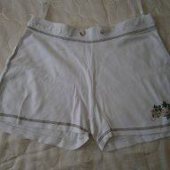 Нови къси дамски памучни бели панталонки - размер М, снимка 10 - Спортни екипи - 14600836