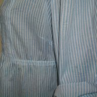 Рокля тип риза от много фин индииски памук ”Н&М”® / голям размер , снимка 7 - Рокли - 14788752