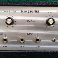 Vintage касетно аналогово лентово ехо Melos echo chamber 1970г., снимка 1 - Ресийвъри, усилватели, смесителни пултове - 18795620