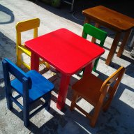 детски столчета и маси, снимка 5 - Мебели за детската стая - 6910998
