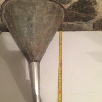 стара метална фуния за колекция, снимка 4 - Антикварни и старинни предмети - 20215183