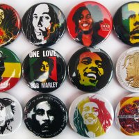 Значки на Bob Marley, снимка 1 - Други ценни предмети - 24867777