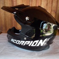 Scorpion VX-15 Evo Air с помпа нов мотокрос шлем каска за мотор, снимка 3 - Аксесоари и консумативи - 25187115