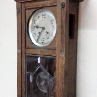 Стар стенен часовник, снимка 2 - Антикварни и старинни предмети - 25381327