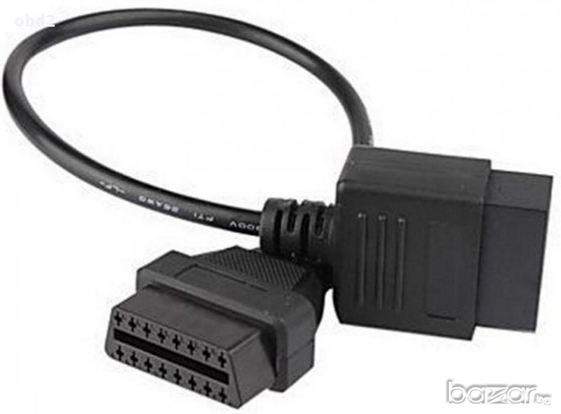 Кабел преходник за NISAN, 14 пина към OBD2, снимка 1