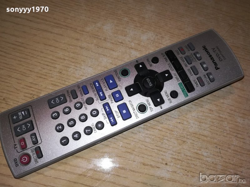 panasonic dvd/tv remote-внос швеицария, снимка 1