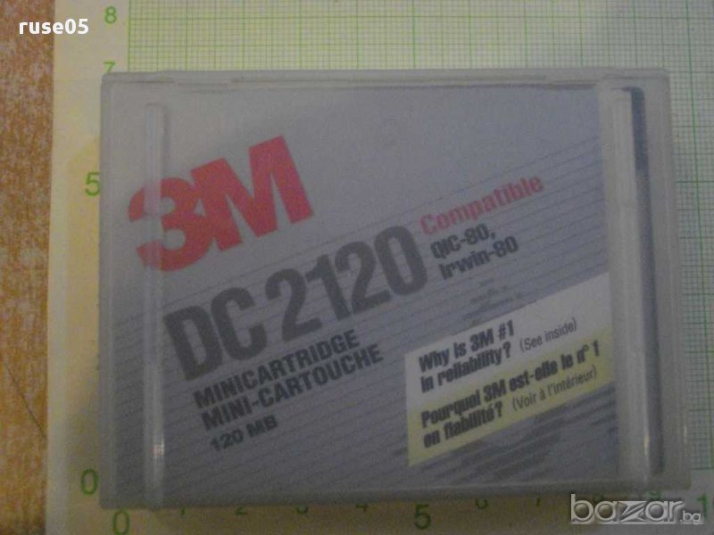 Видеокасета "3M - DC 2120", снимка 1