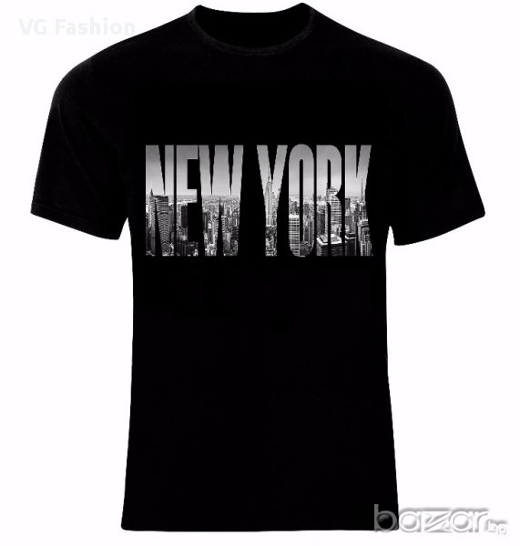 New York City USA United States of America Тениска Мъжка/Дамска S до 2XL, снимка 1