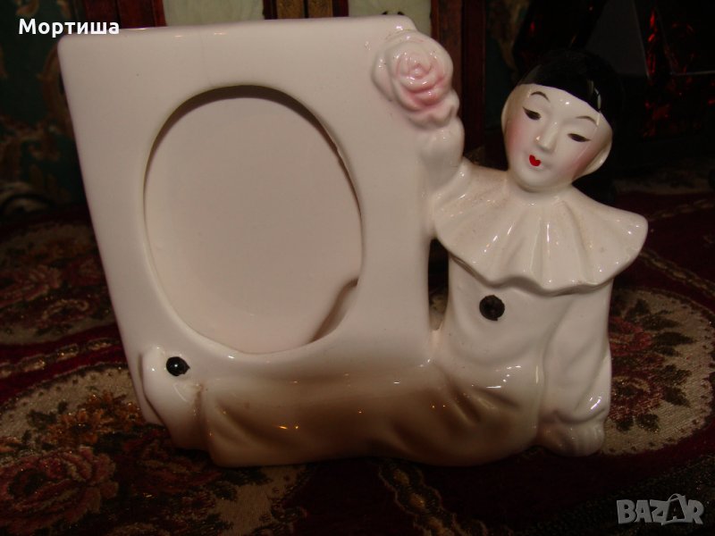 Порцеланова рамка за снимка фигура, снимка 1