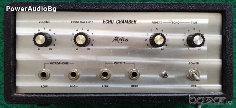 Vintage касетно аналогово лентово ехо Melos echo chamber 1970г., снимка 1