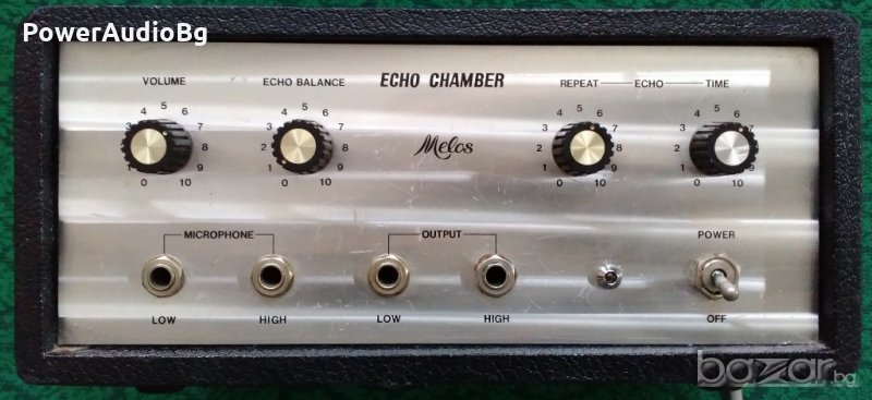 Vintage касетно аналогово лентово ехо Melos echo chamber 1970г., снимка 1