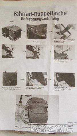 Чанти за велосипед - тип дисага - 2 отделения - Нови! За подарък! , снимка 17 - Раници - 18187413