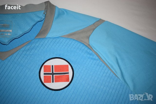 Umbro - Norway - L - 100% ориг. горнище / Умбро / Горница / Мъжка, снимка 6 - Спортни дрехи, екипи - 23276984