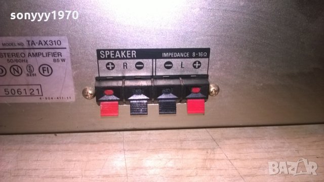 sony ta-ax-310 amplifier-japan-за ремонт /части-внос швеицария, снимка 12 - Ресийвъри, усилватели, смесителни пултове - 24566248