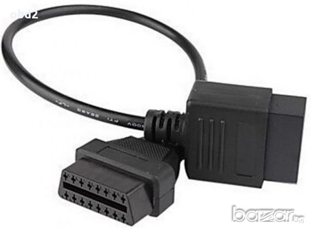 Кабел преходник за NISAN, 14 пина към OBD2