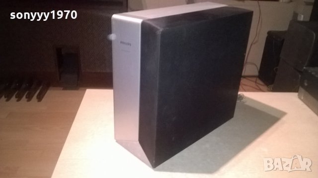 philips sw3357w subwoofer 6ohm-37х36х16см-внос швеицария