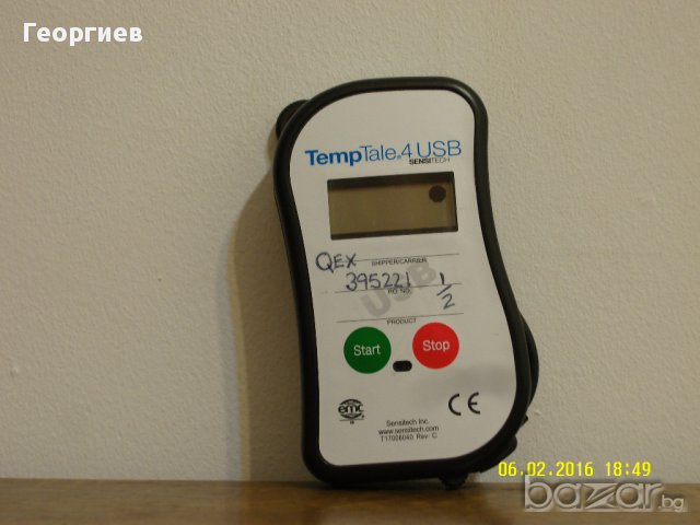 Записващ температурен сензор с батерия TEMPTale 4 USB, снимка 4 - Друга електроника - 13479995