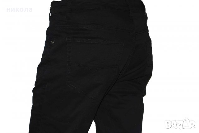 Мъжки панталон черен, снимка 2 - Панталони - 25594454