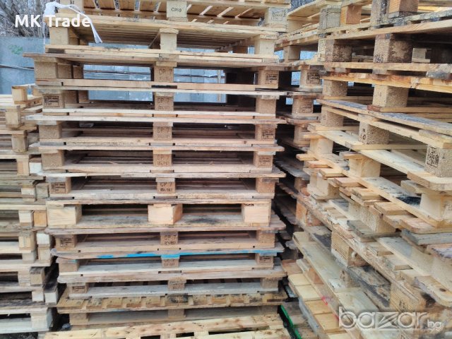 Продавам европалети и дървени палети/скари, снимка 4 - Други машини и части - 21351254