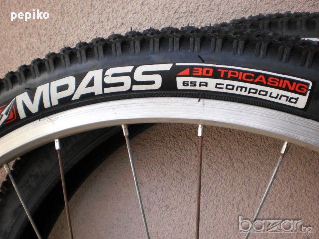 Продавам колела внос от Германия външни гуми за велосипед COMPASS 26 х 1,95, снимка 9 - Части за велосипеди - 14286338