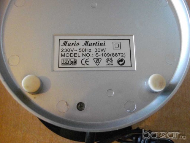 Цитрус преса "Mario Martini" електрическа, снимка 2 - Сокоизстисквачки и цитрус преси - 7787478