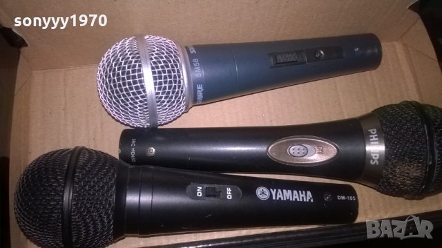 shure philips yamaha-профи микрофони-175лв броика