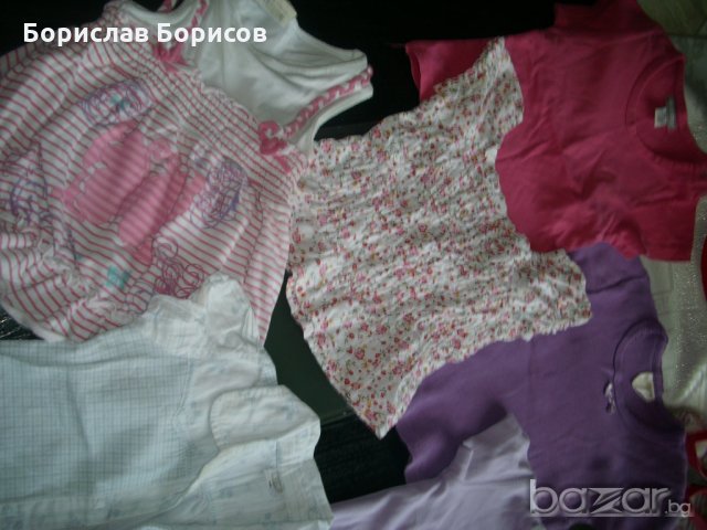 Летни рокли,блузки,шапки и якенца 12-18мес., снимка 2 - Бебешки рокли - 18591343